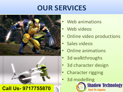Animation company in gurgaon-Shadowtechnology.in
